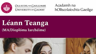 MA/Diopl&oacute;ma Iarch&eacute;ime (L&eacute;ann Teanga)